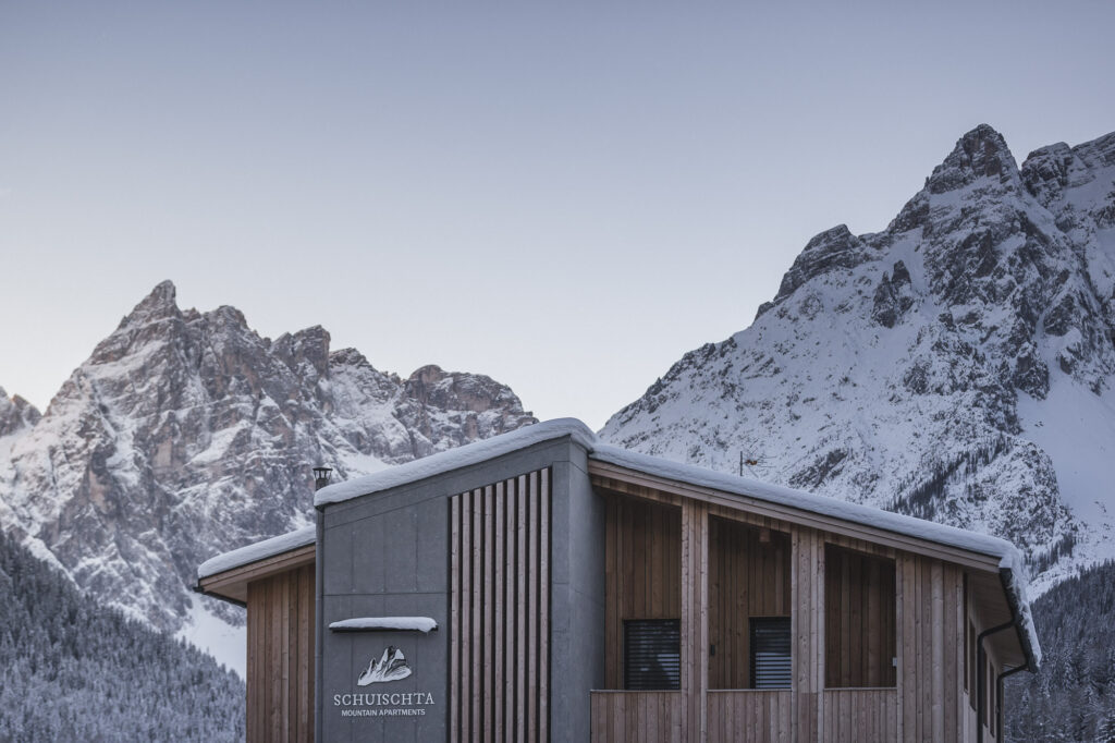 Schuischta Mountain Apartments im Winter | © KOTTERSTEGER